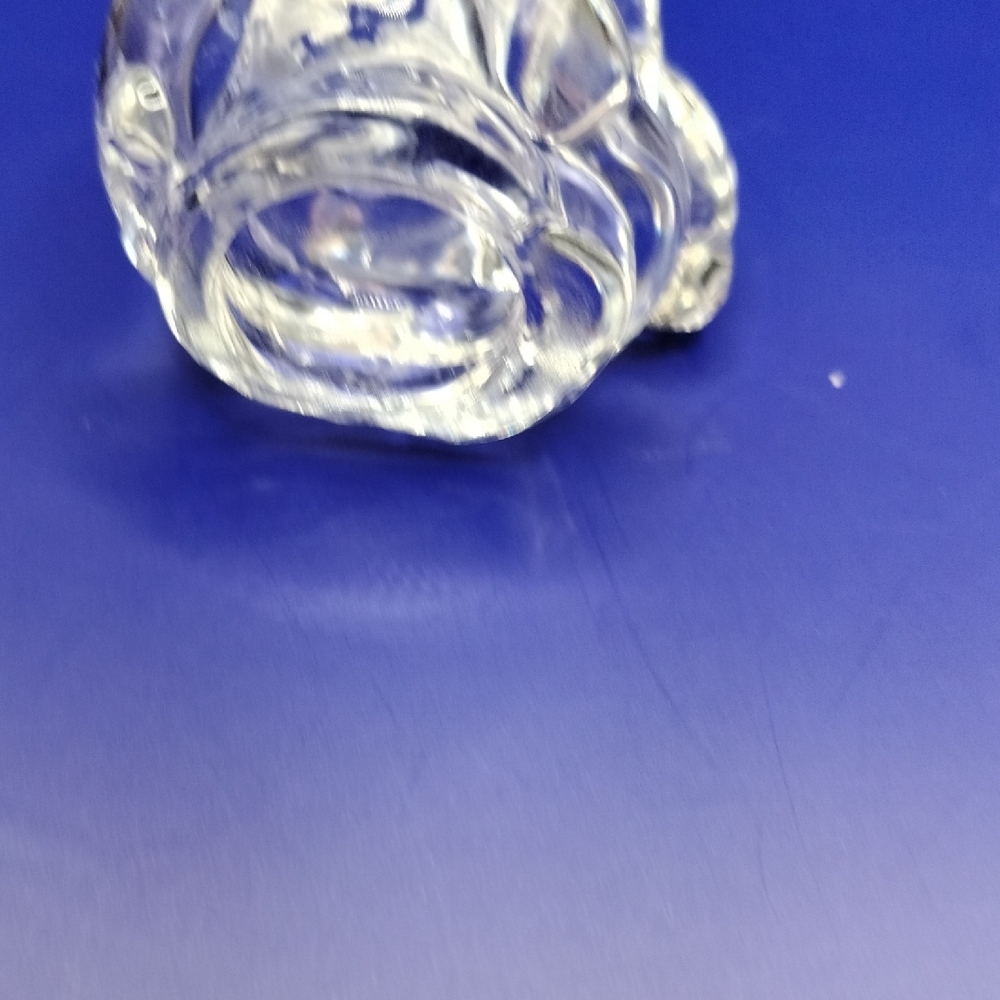Crystal Clear Glass Rabbit Figurines Set - Picture 5 of 8